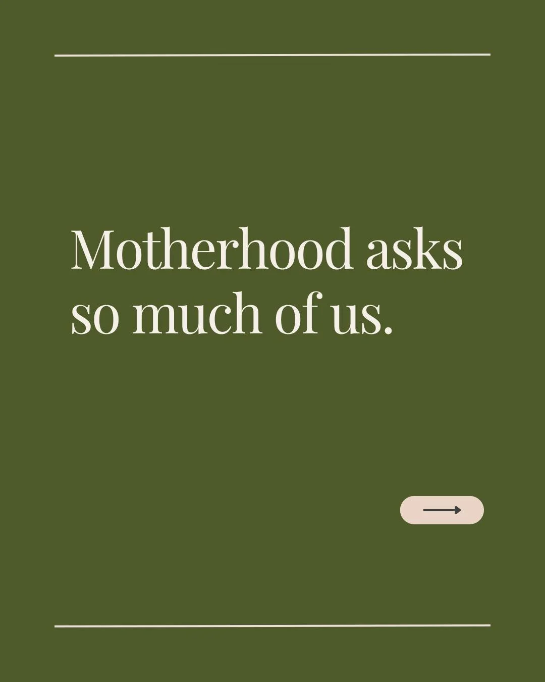 Motherhood asks so much of us.

It asks us to grow while we're exhausted.

To make decisions we never imagined we'd have to make.

To learn on the job.
 #motherhood #rawmotherhood #learning #bekindtoyourself #selflove 
To love bigger than we ever tho