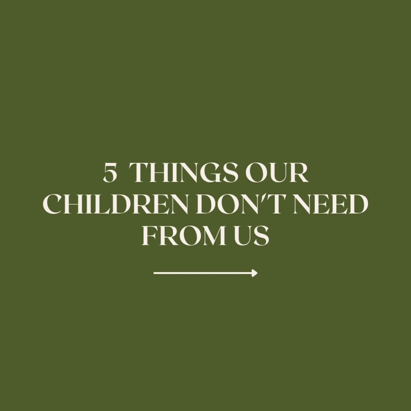 Just in case you needed to hear it. 

5 things our children don't need from us ➡️
They don't need a perfect mum...

They just need you 🤍

#HeldWithin #Motherhood #MotherAndChild #ConsciousParenting #SlowMotherhood