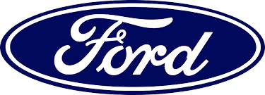 Ford logo on a blue oval background