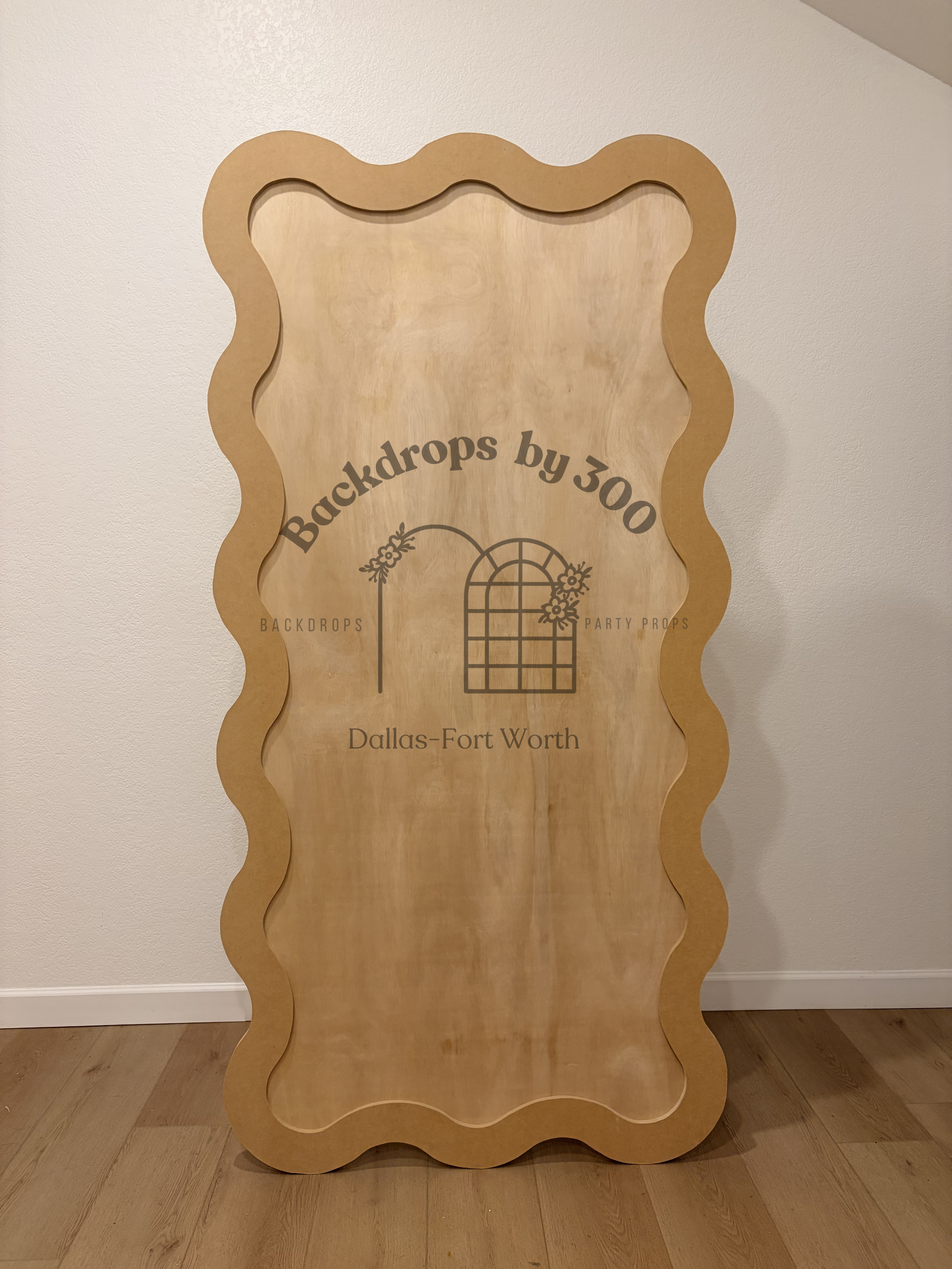Wavy Backdrop 7ft x 3.5ft