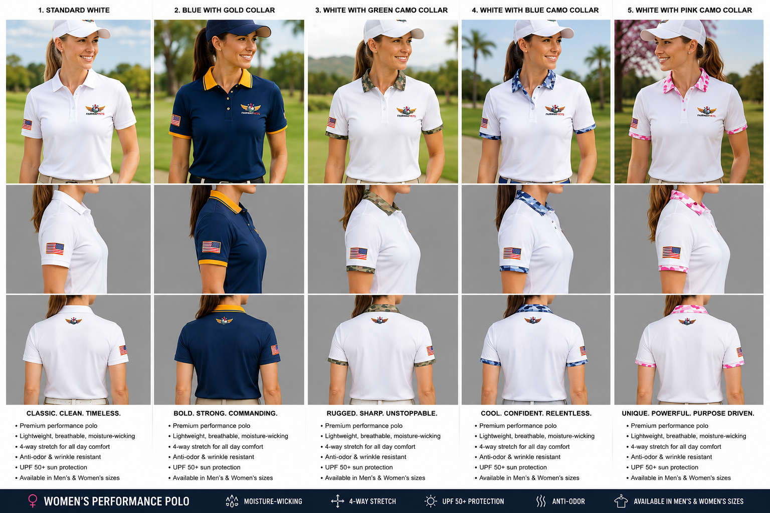 Women's Performance Polo - Ultimate Comfort & Style