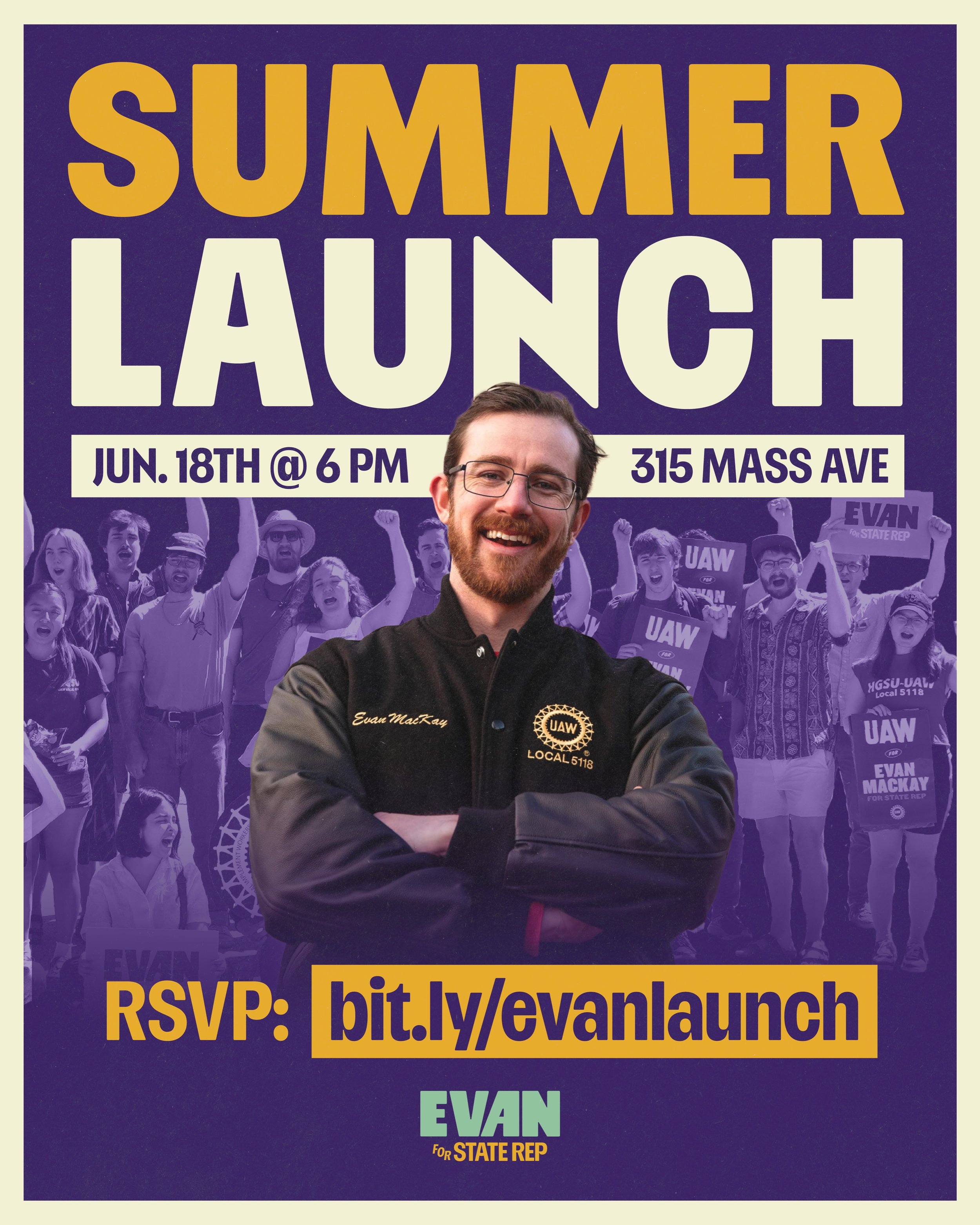 Less than 3 months to go until the primary election on Sept 1! We&rsquo;ve come so far since the snowy door knocking in February. Now it&rsquo;s time to celebrate AND lock in for the home stretch!

Join our summer campaign launch, next Thursday, June