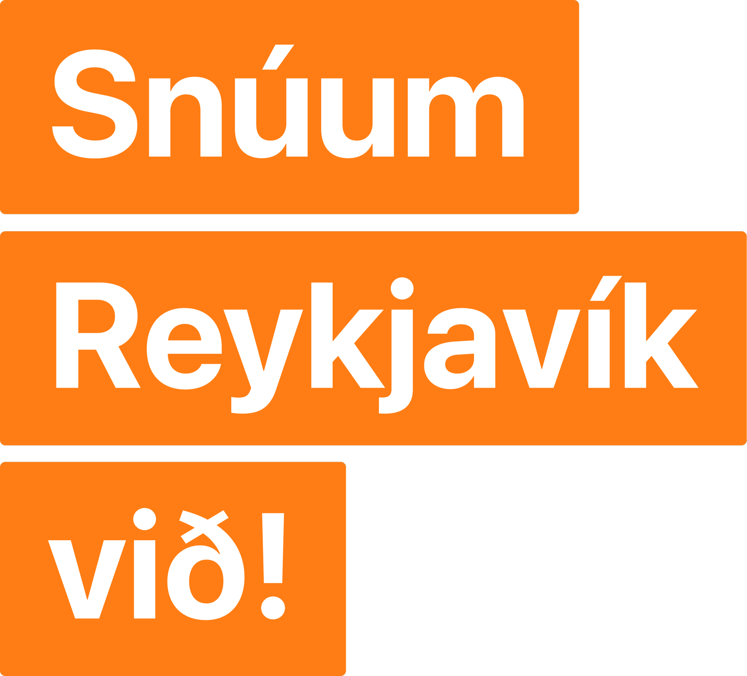 Snúum Reykjavík við