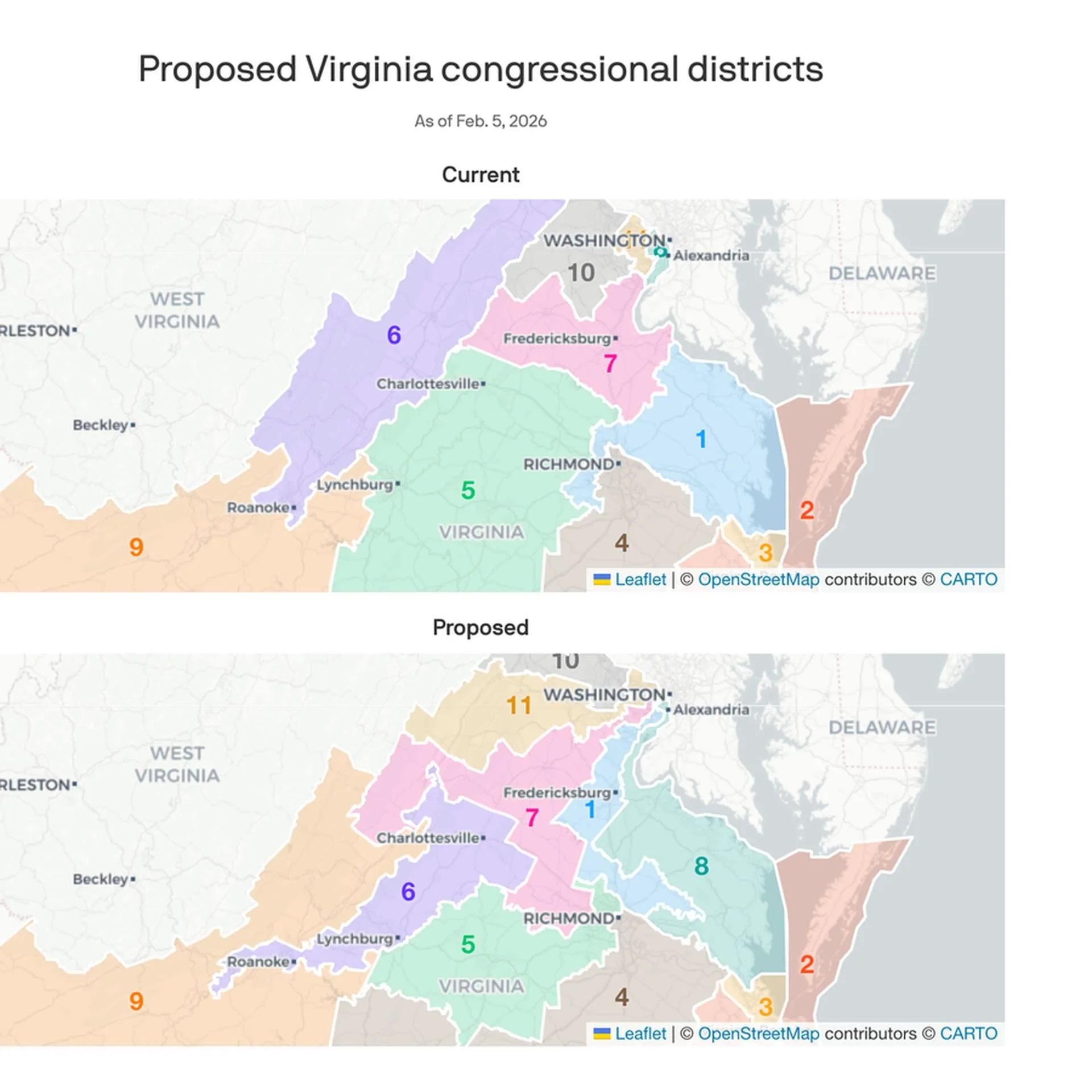 Virginia Vote on redistricting 