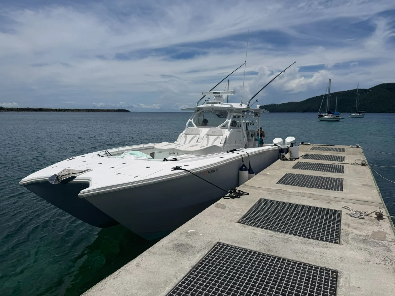 The RV Makaira ## | RV Makaira is a 42’ Renaissance Prowler power cat with four 300HP outboard engines. She was named after the blue marlin, Makaira nigricans, for her speed, agility, and power.

Makaira was acquired specifically for offshore dive op