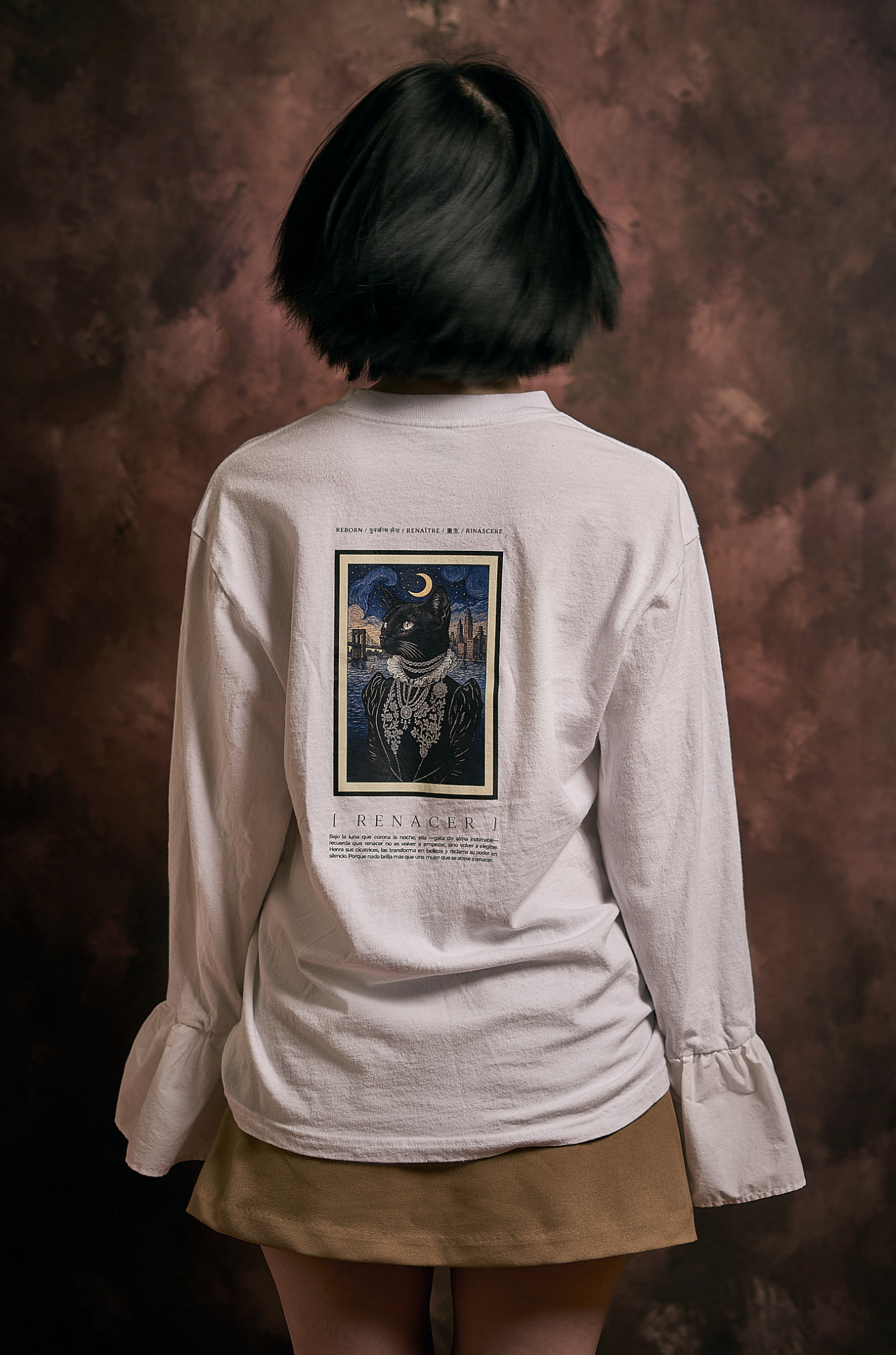 Renacer - Long-Sleeves T-shirt (Back)