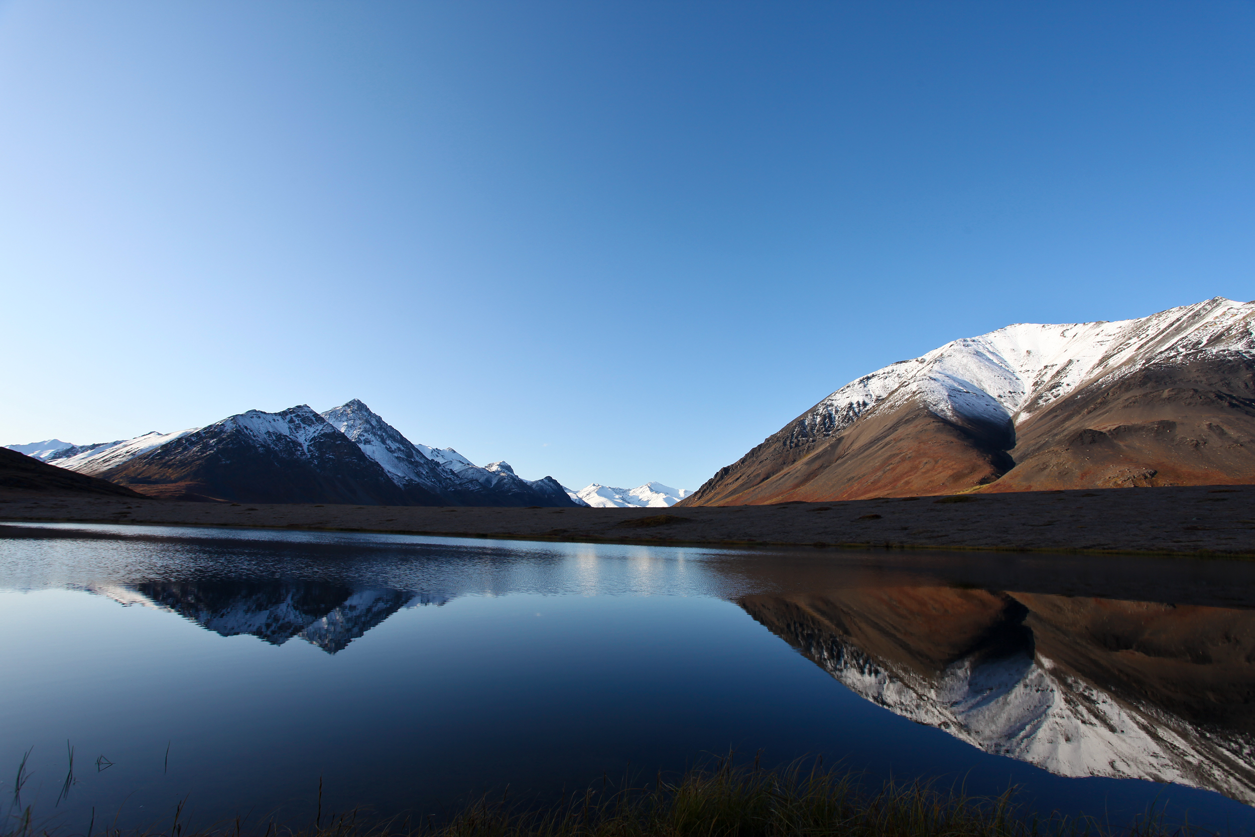 Brooks Range lake, Alaska U.S.
