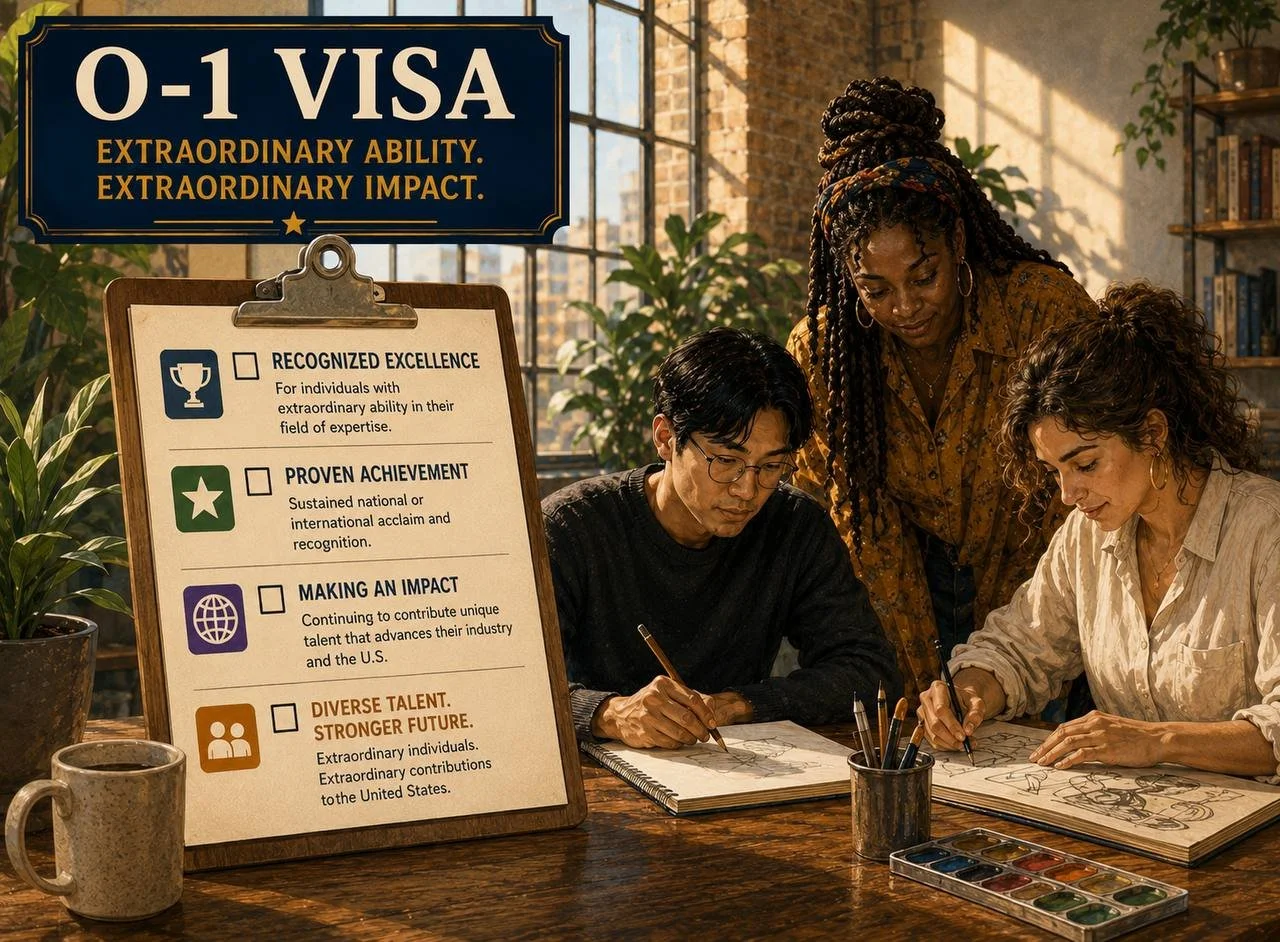 O-1 Talent Visa: Step-By-Step Overview