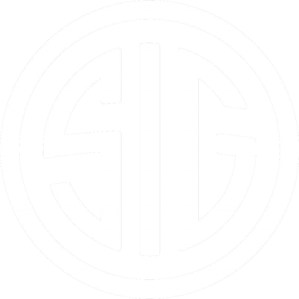 The image shows a black and white logo with the letters 'S' and 'C' in a circular design.