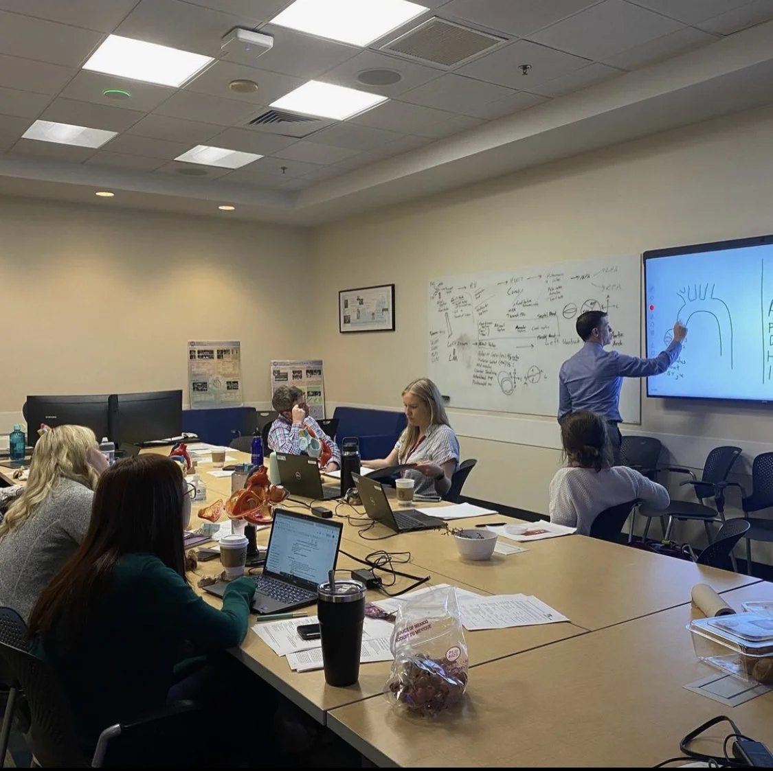 Dr. Lowell Frank Teaching