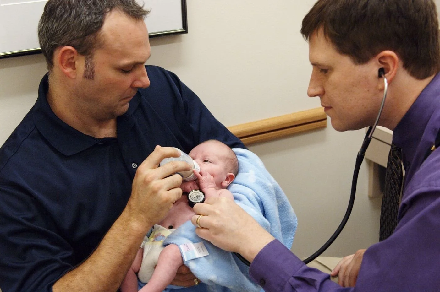 Dr Jeff Boris Dad and Patient