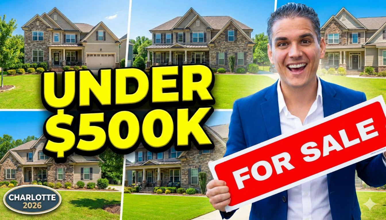 8 Best Places to Buy a Home Under $500K in Charlotte NC (2026 Guide)