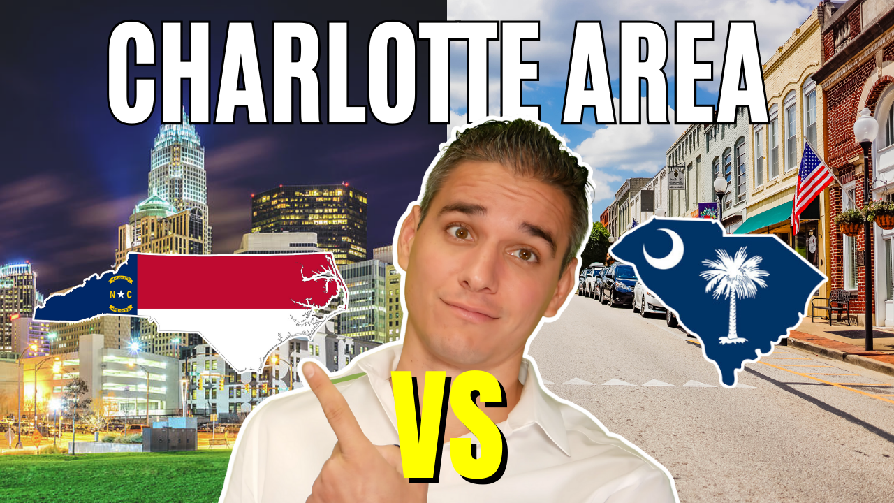 NC vs SC: Where to Live in the Charlotte Area?! (2026 Ultimate Relocation Guide)