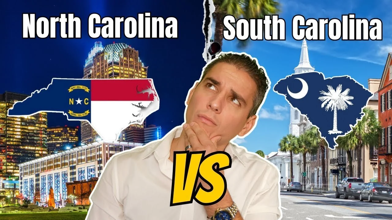 North Carolina OR South Carolina? READ This BEFORE Moving to The Carolinas 2024