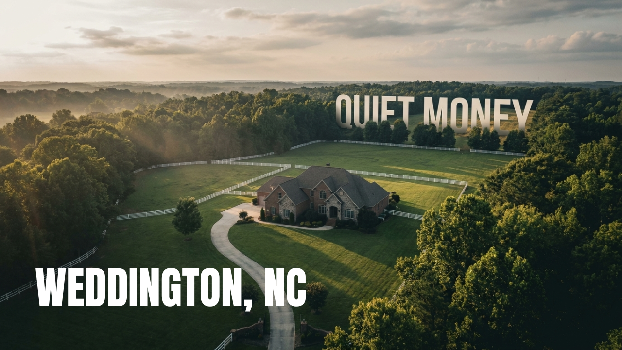 Living in Weddington NC: Schools, Luxury Homes, and What It Really Costs