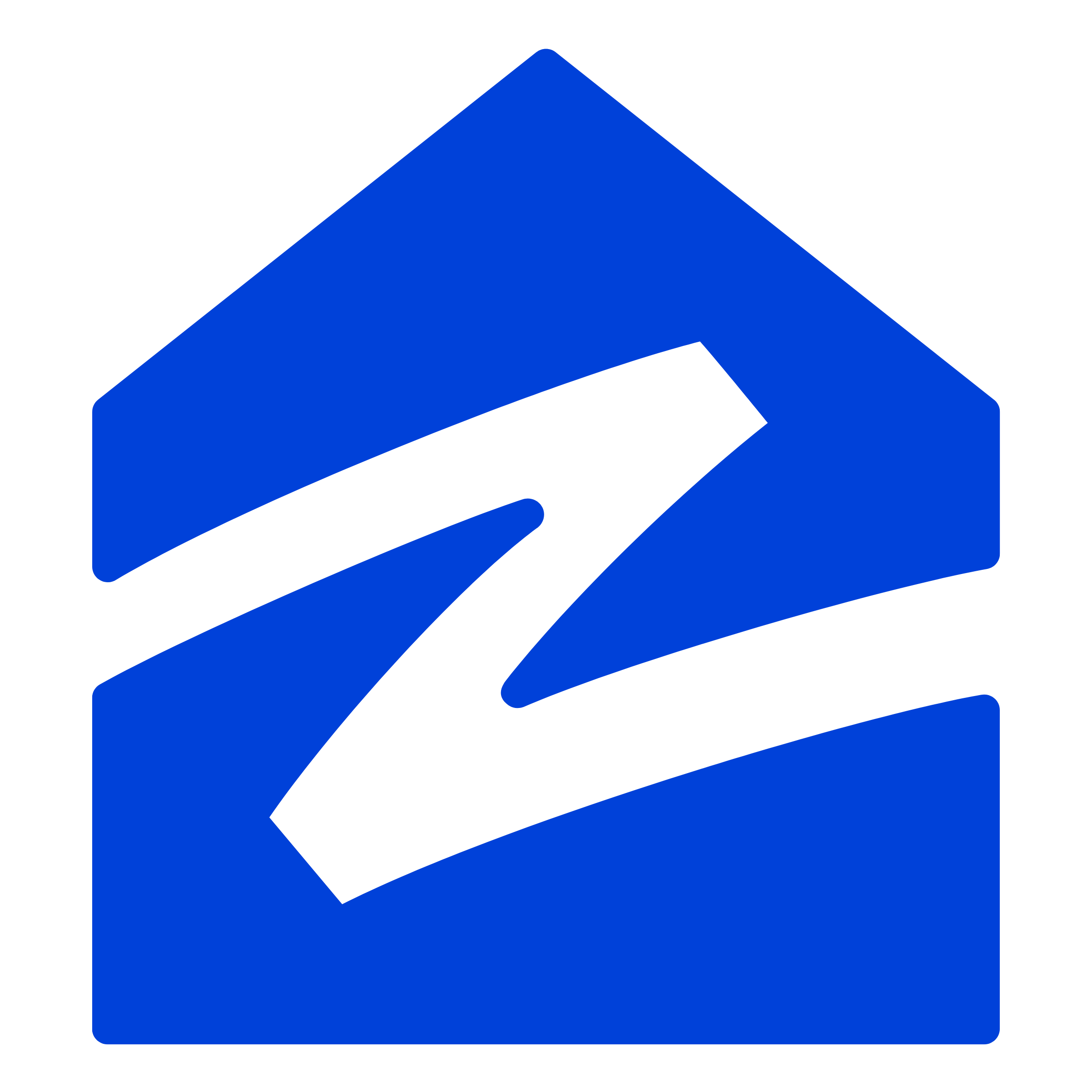 Vector illustration of a hand holding a blue credit card.