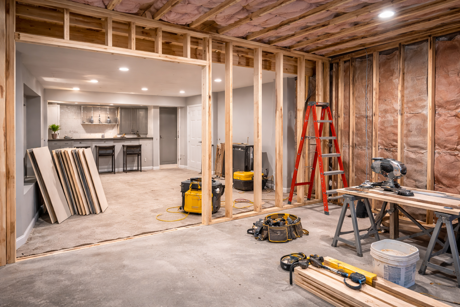 🔨 Basement Finishing