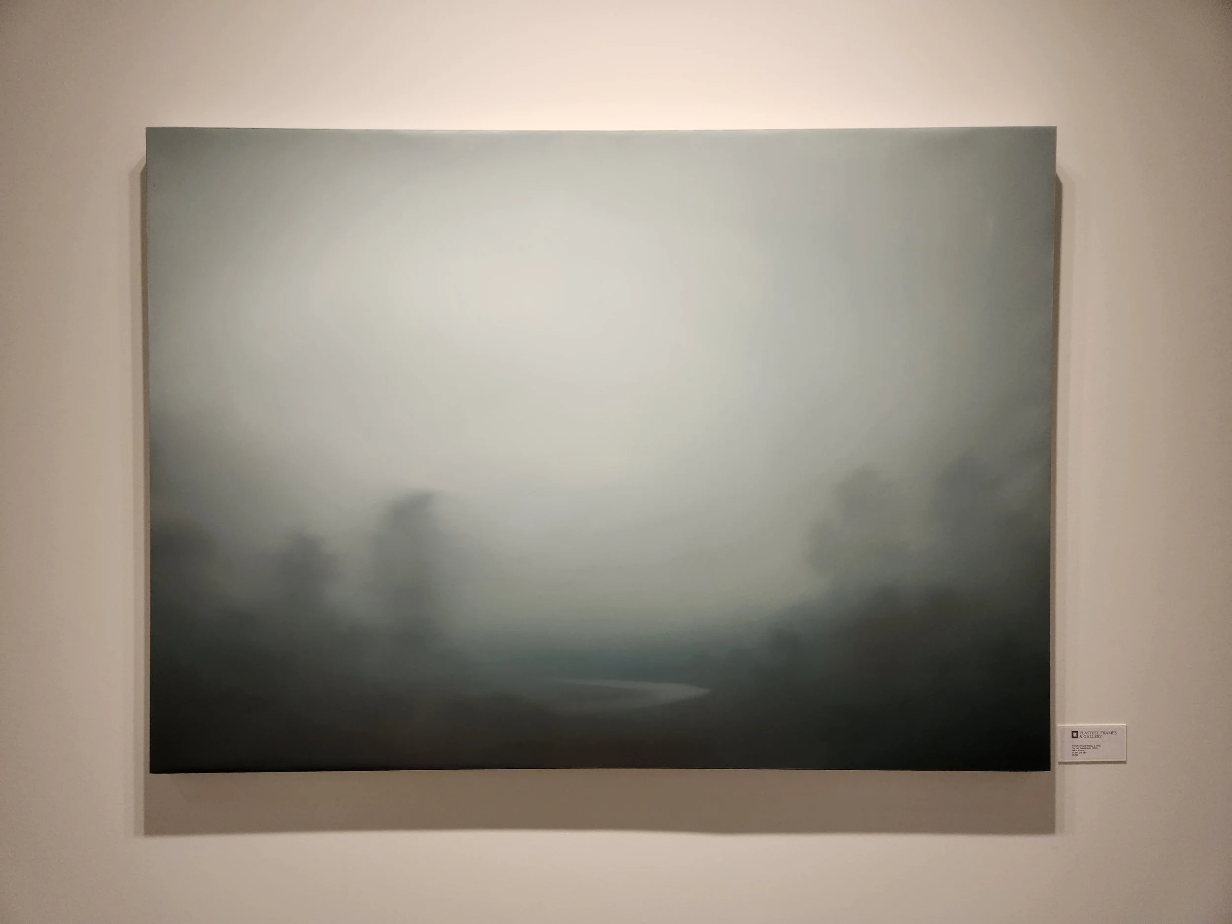 Federico Mazza (Italian, b. 1976) / Transit No. 135 (2019) / Oil on Linen / 39 3/8" x 50" / Price Available Upon Request