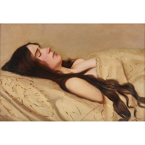 Ludwig Find, Sleeping Woman