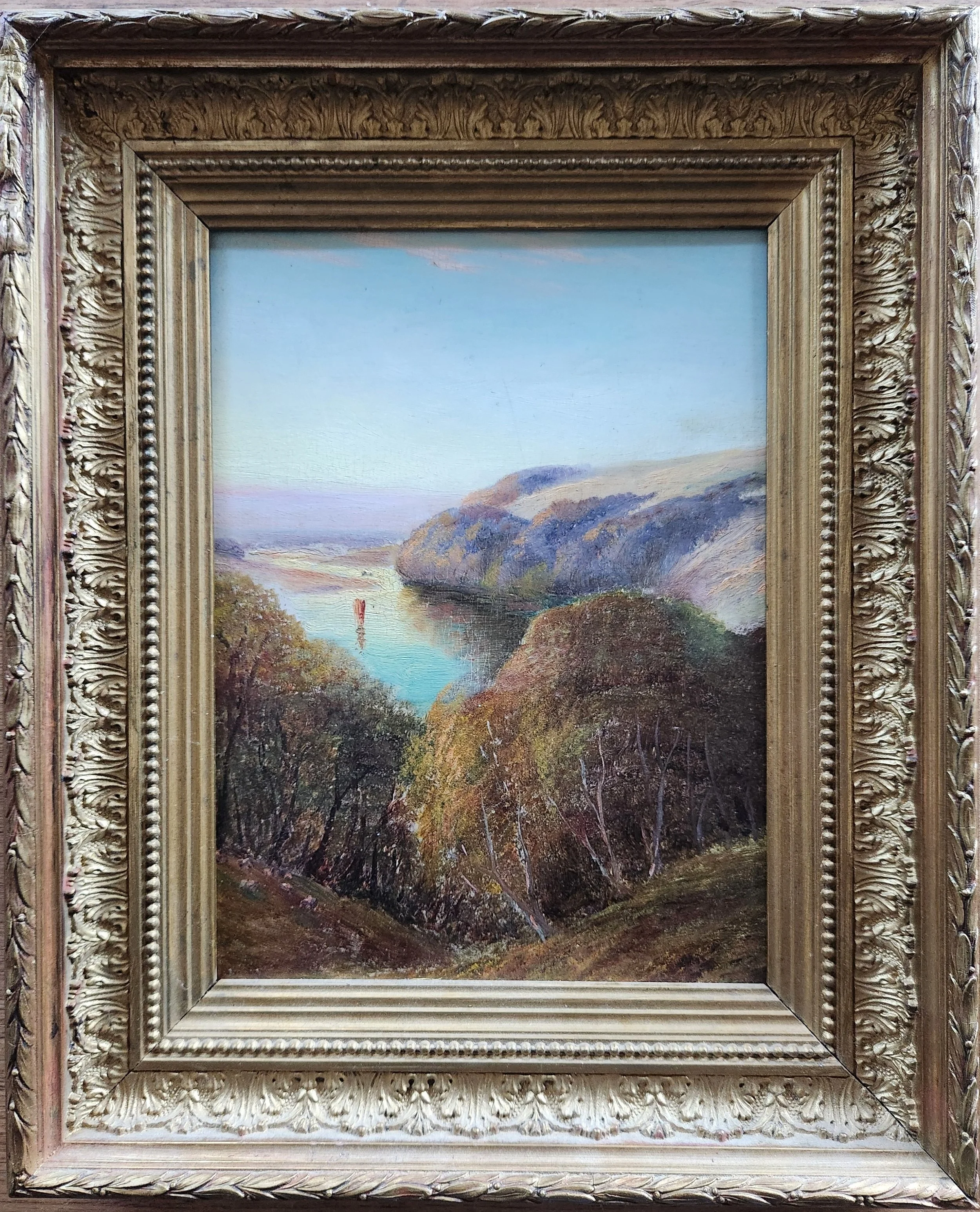 American School / View of the Hudson River