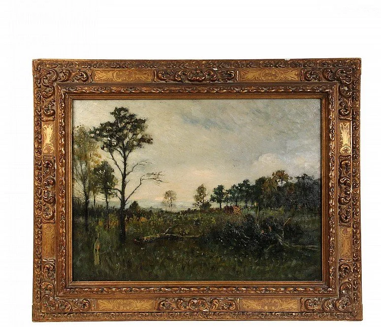 George Henry Bogert (American, 1864-1944) / Deadfall at Treeline / Oil on Canvas / 22" x 30" / Price Available Upon Request