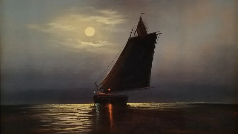 William Henry Chandler, Moonlight Sail