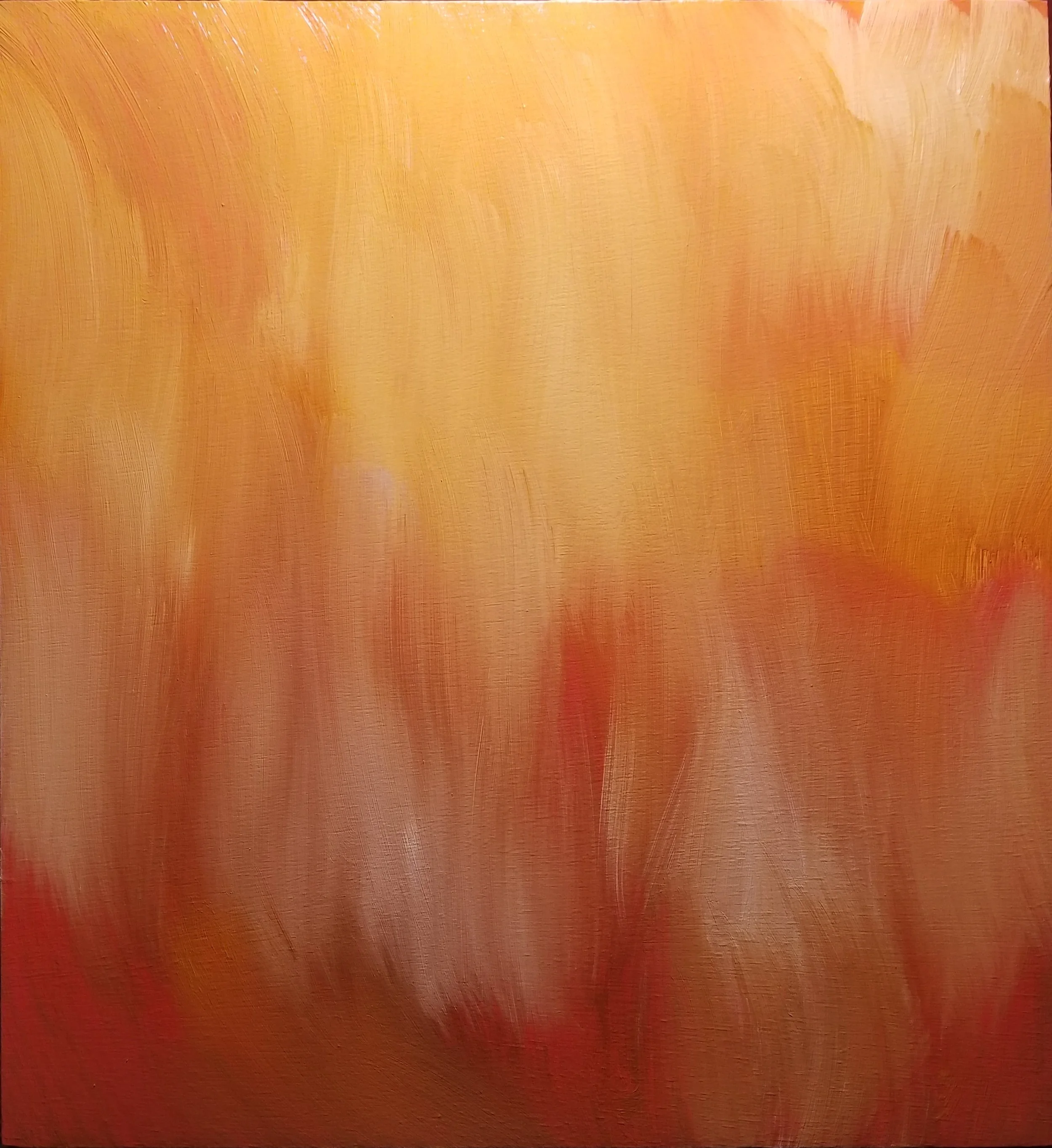 Geoffrey G. Harrison (American, b. 1975) / Untitled (September 26, 2018) / Oil on Cradled Wood Panel / 18" x 16" / $2,400