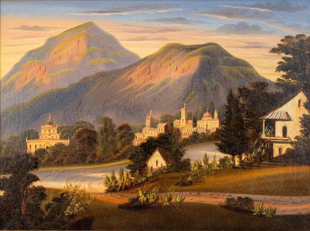 Thomas Chambers, Mexican Mountain Landscape