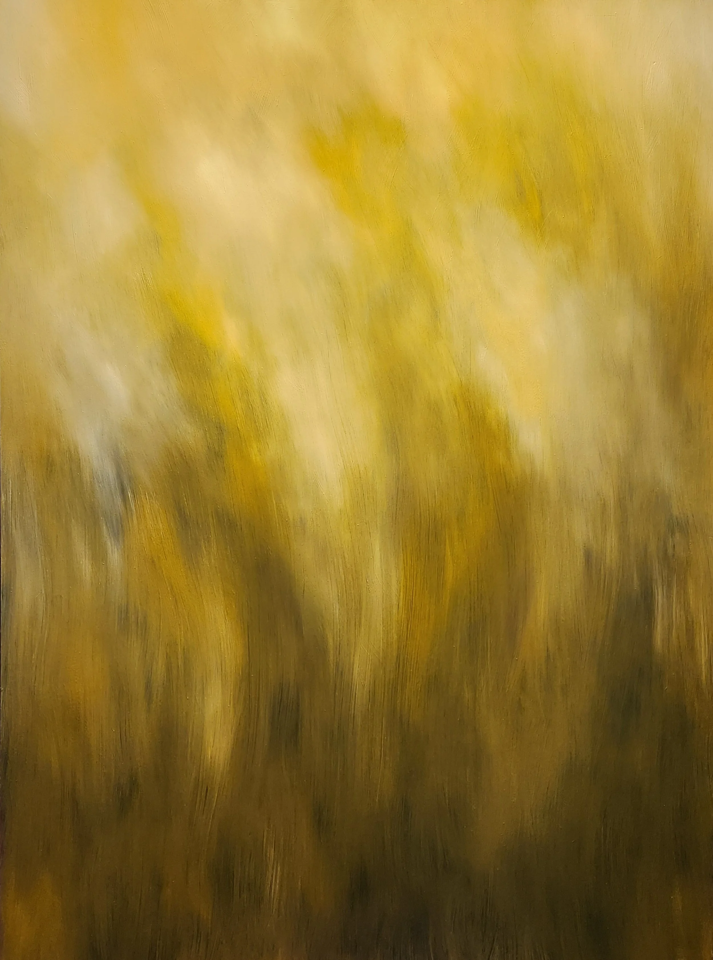 Geoffrey G. Harrison (American, b. 1975) / Untitled (March 30, 2026) / Oil on Masonite / 35" x 25" / $4,200