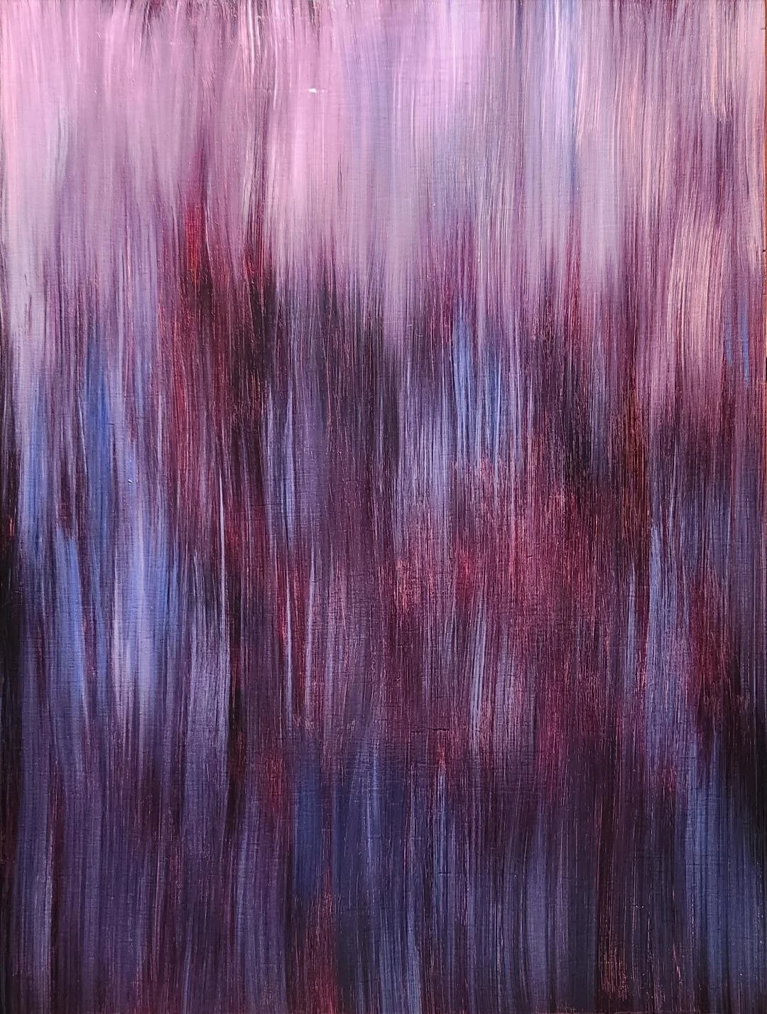 Geoffrey G. Harrison (American, b. 1975) / Untitled (October 3, 2020) / Oil on Cradled Wood Panel / 19 3/8" x 14 1/2" / $2,400
