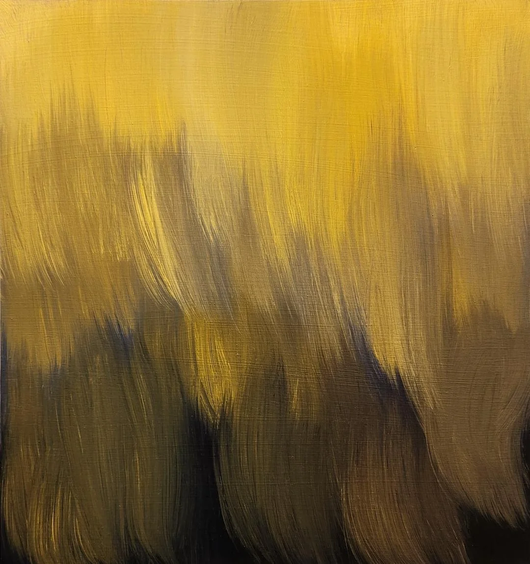 Geoffrey G. Harrison (American, b. 1975) / Untitled (November 8, 2019) / Oil on Cradled Wood Panel / 16" x 15" / $2,200