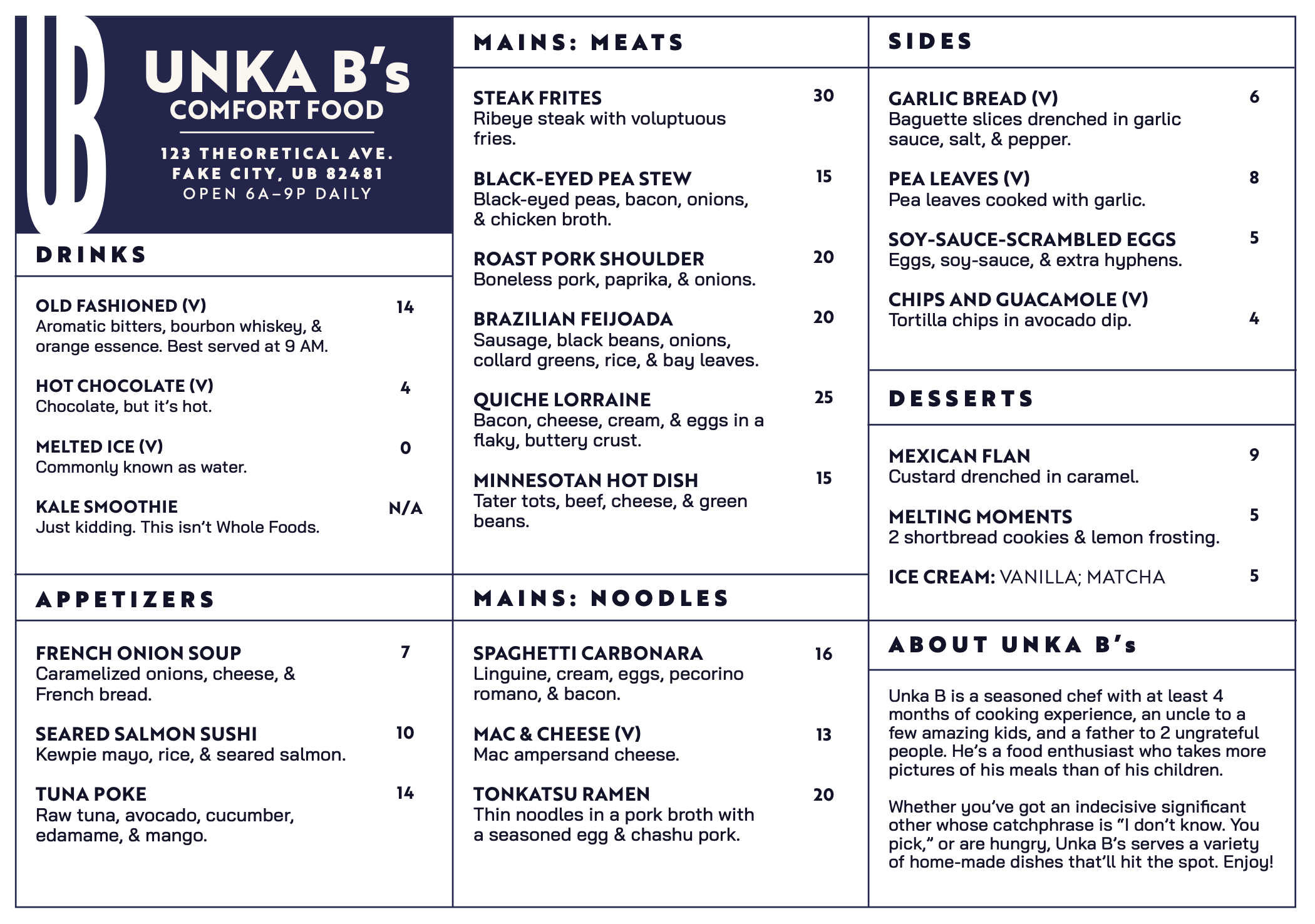 Unka B's