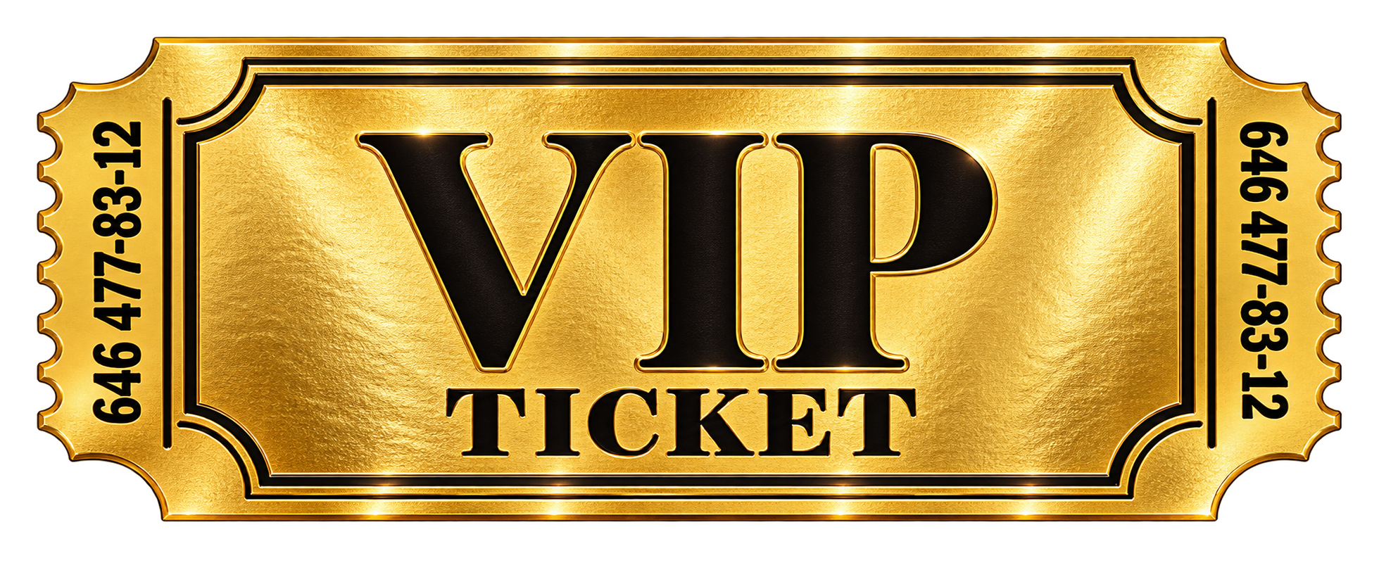 VIP Admission Ticket