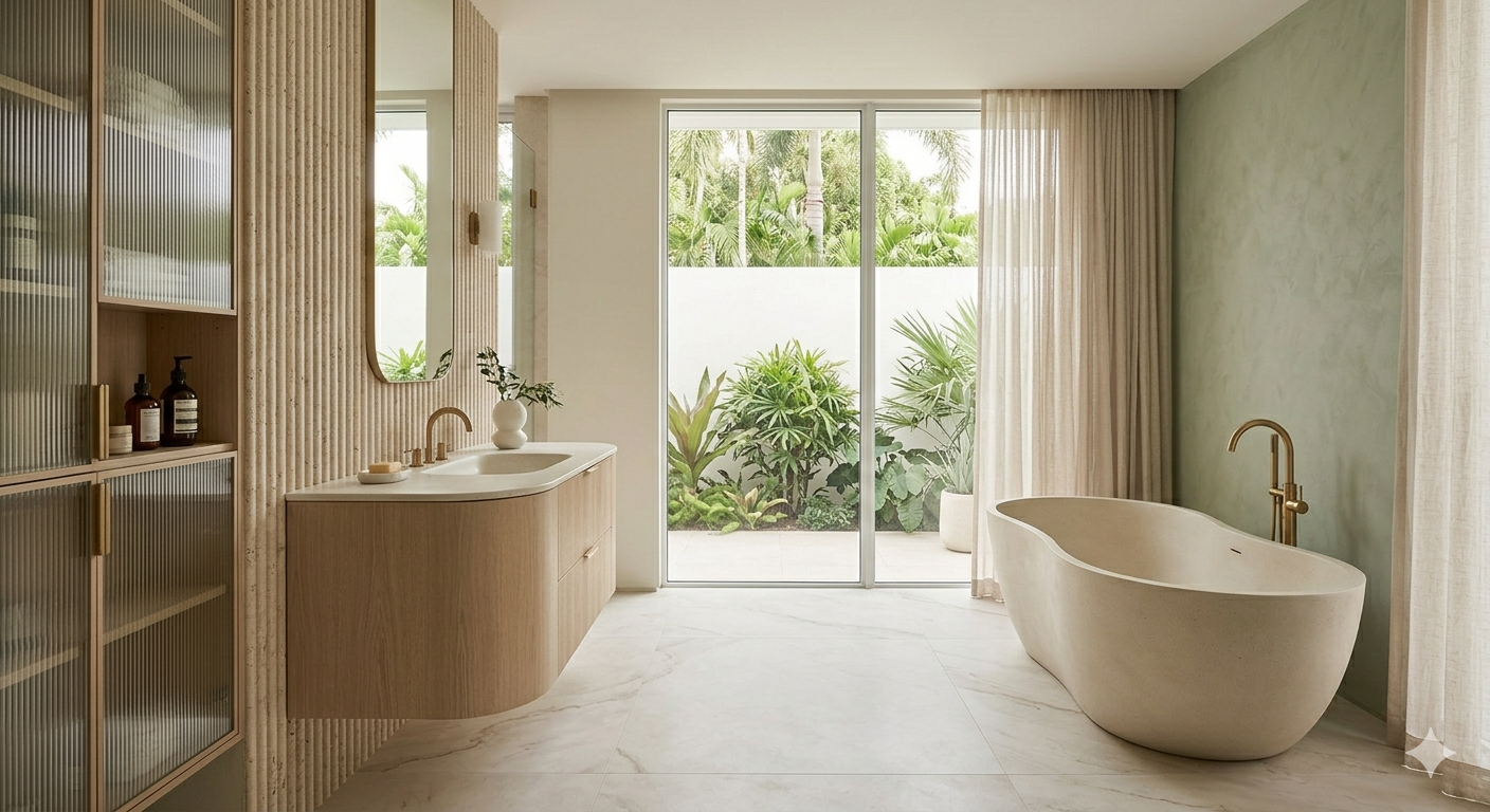 Master Bath 2 - Private Residence