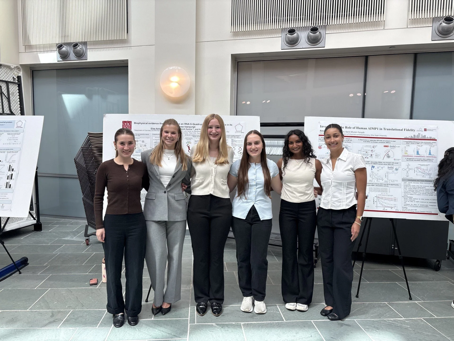 Reece completes her fellowship at the CRB Fellows poster session