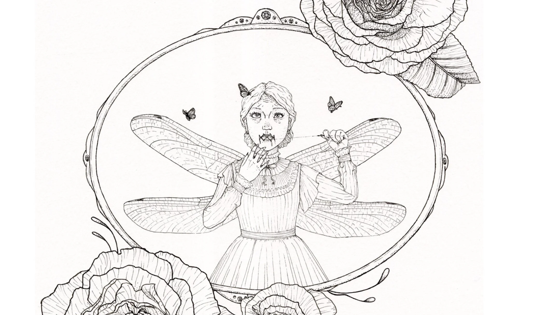 Dragonflygirl zoom3