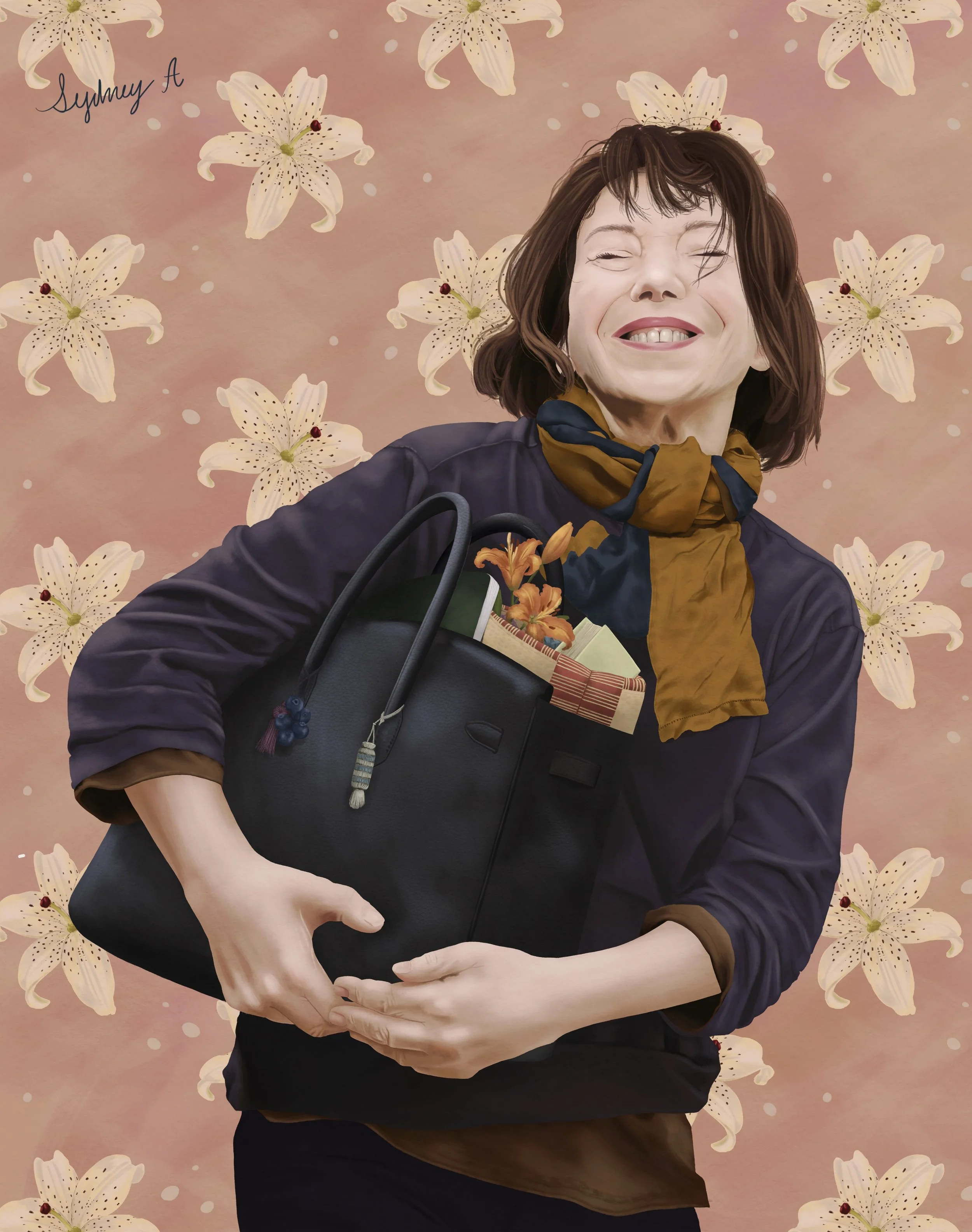 Portrait of Jane Birkin