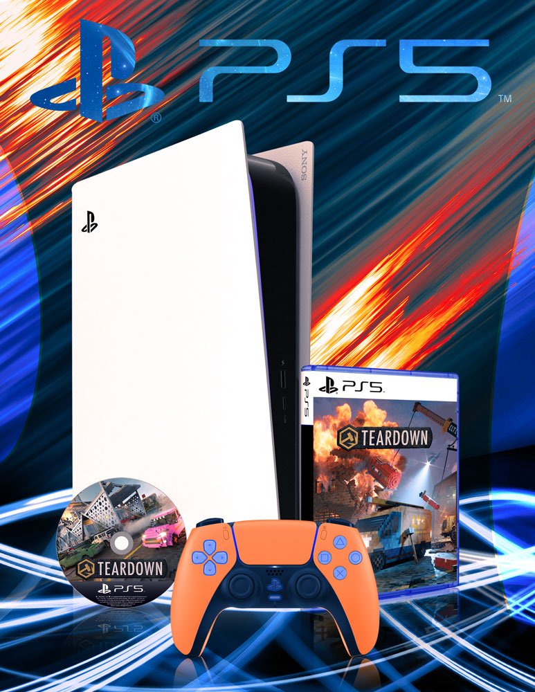 Gaming Composite Digital Design Concept