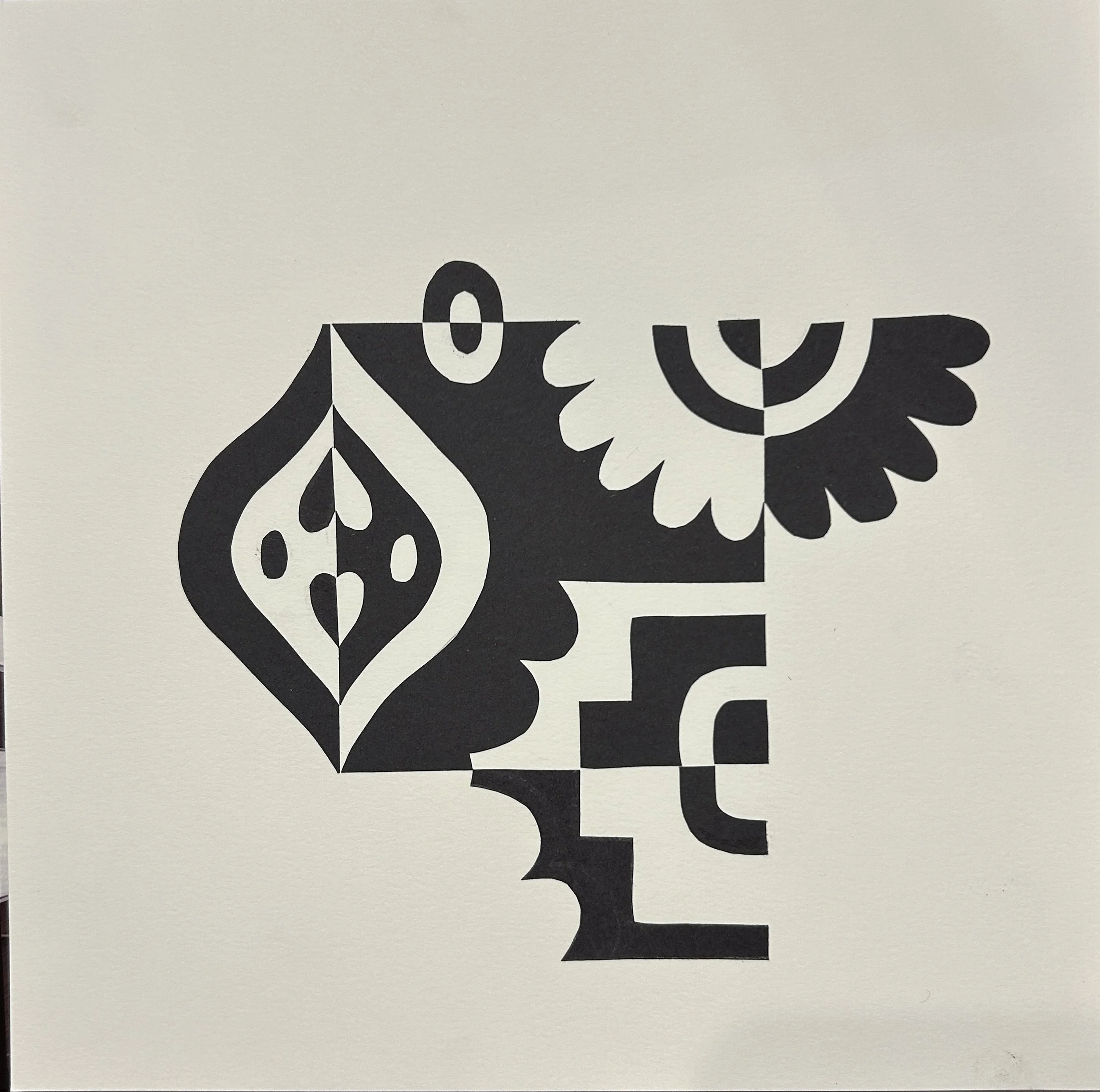 Asymmetrical Notan