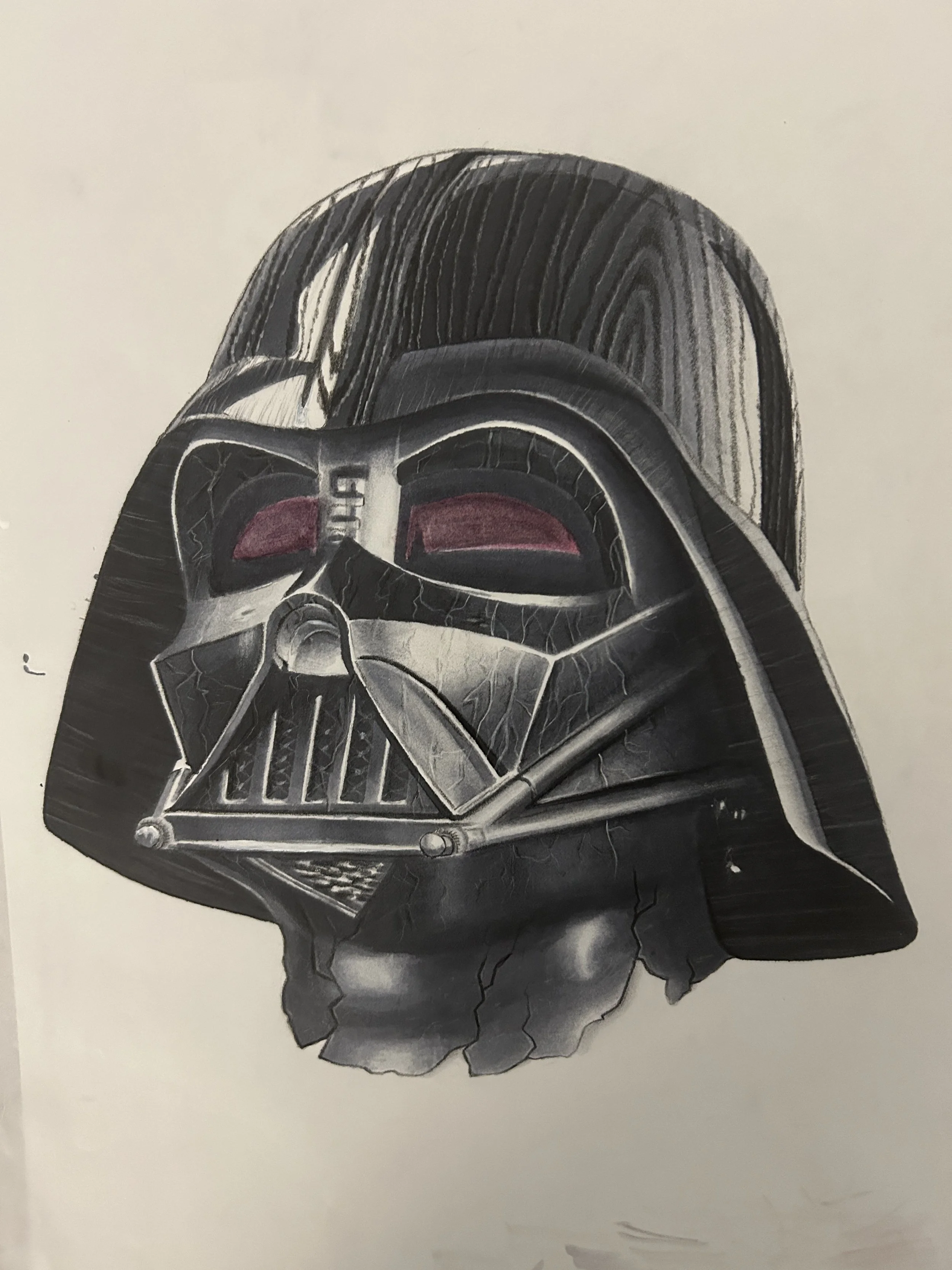Changing Textures Render of Darth Vader