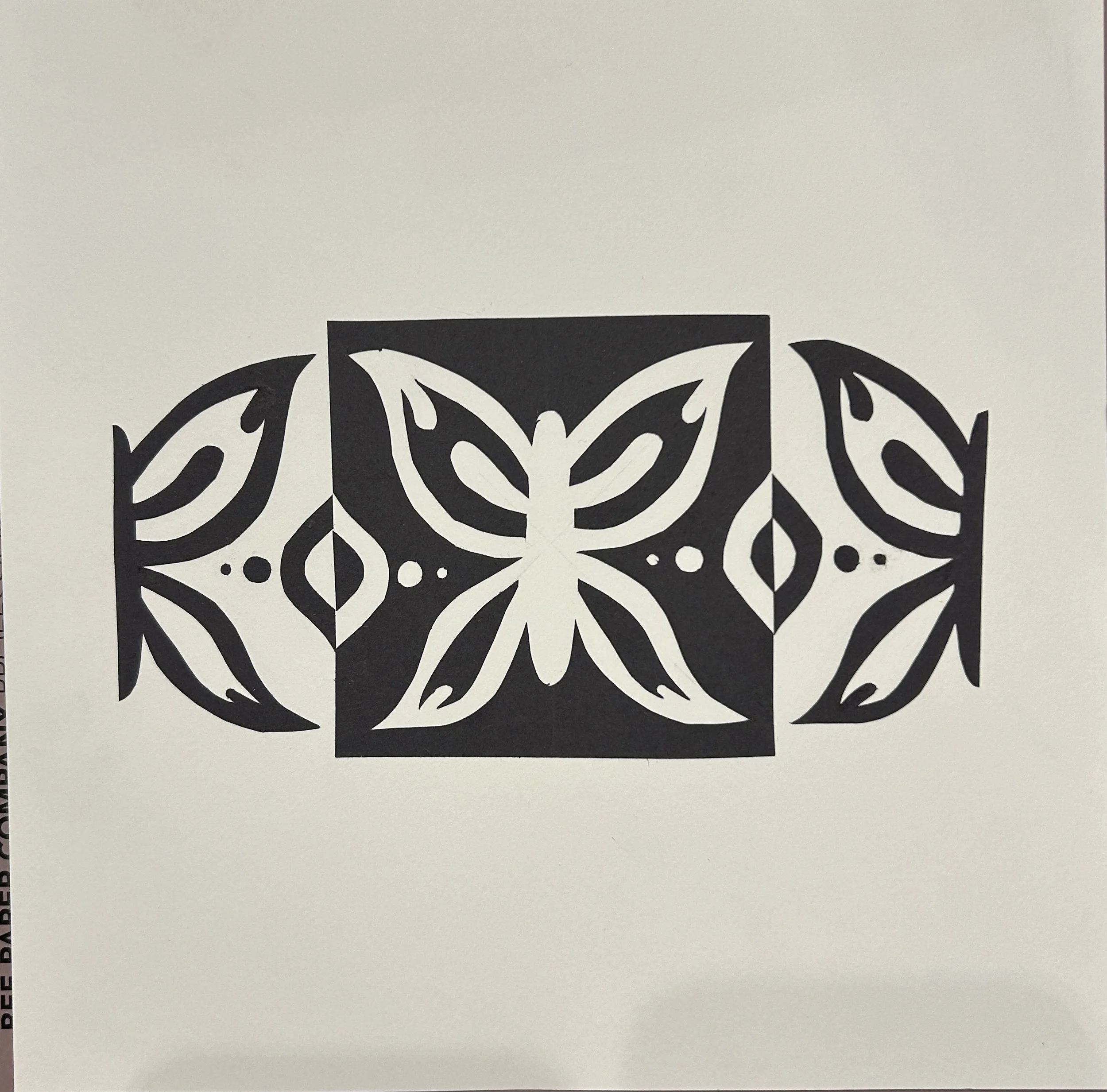 Symmetrical Notan