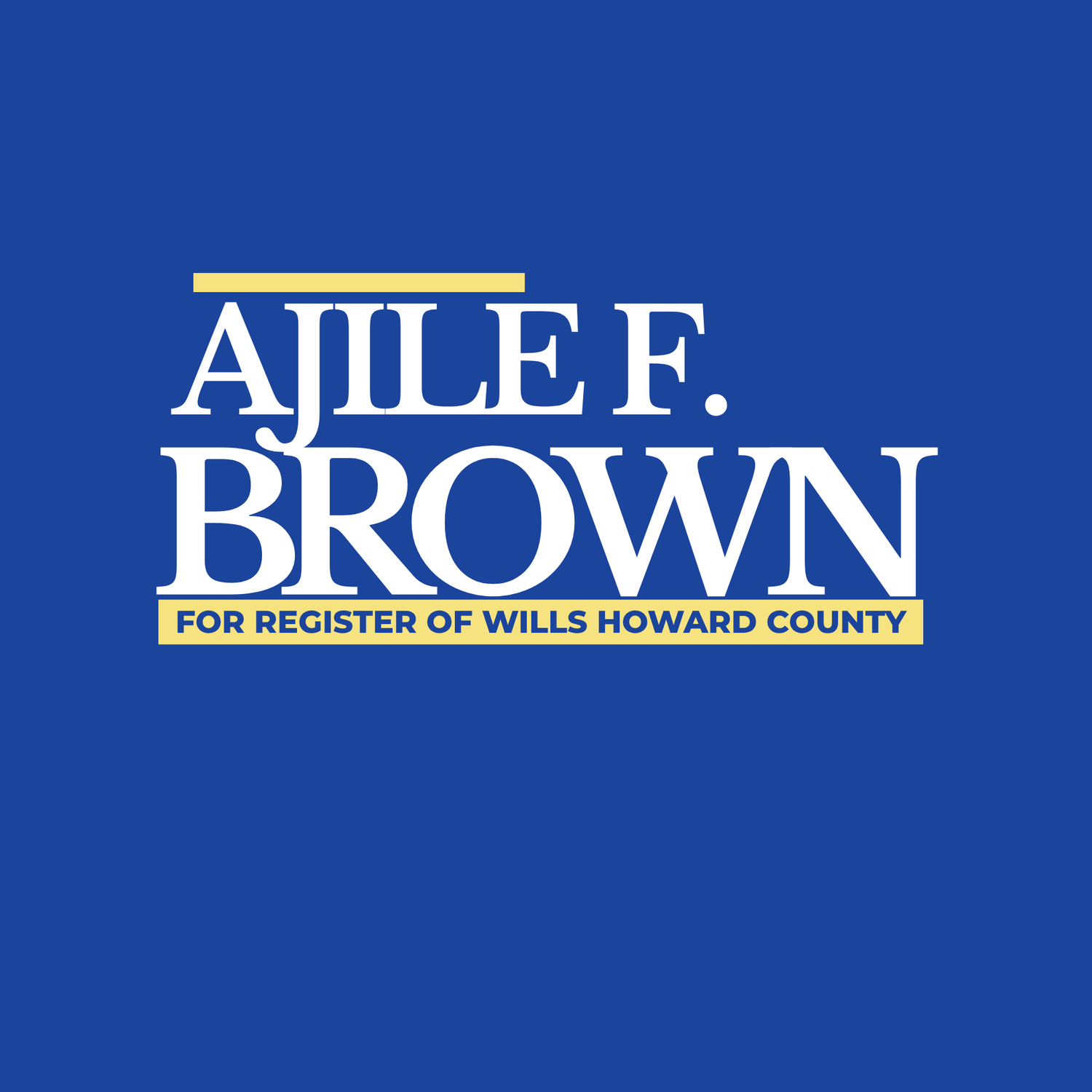 Ajile f. Brown