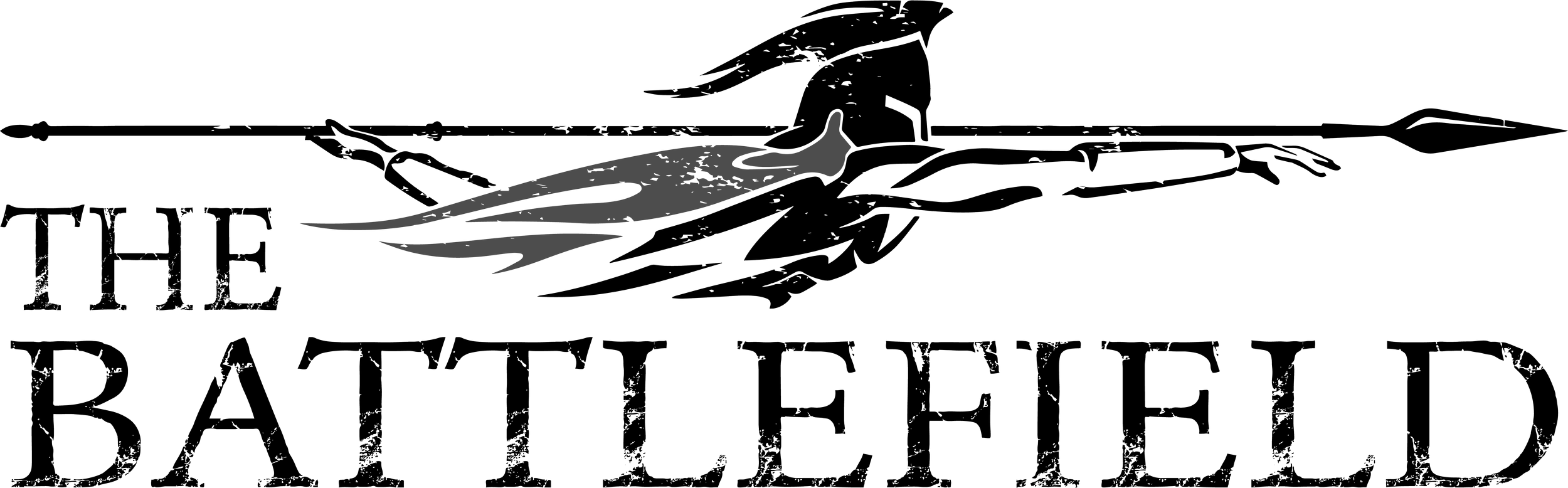 A graphic logo of a trident with a squid in the middle and the text 'The Batteleed' below.