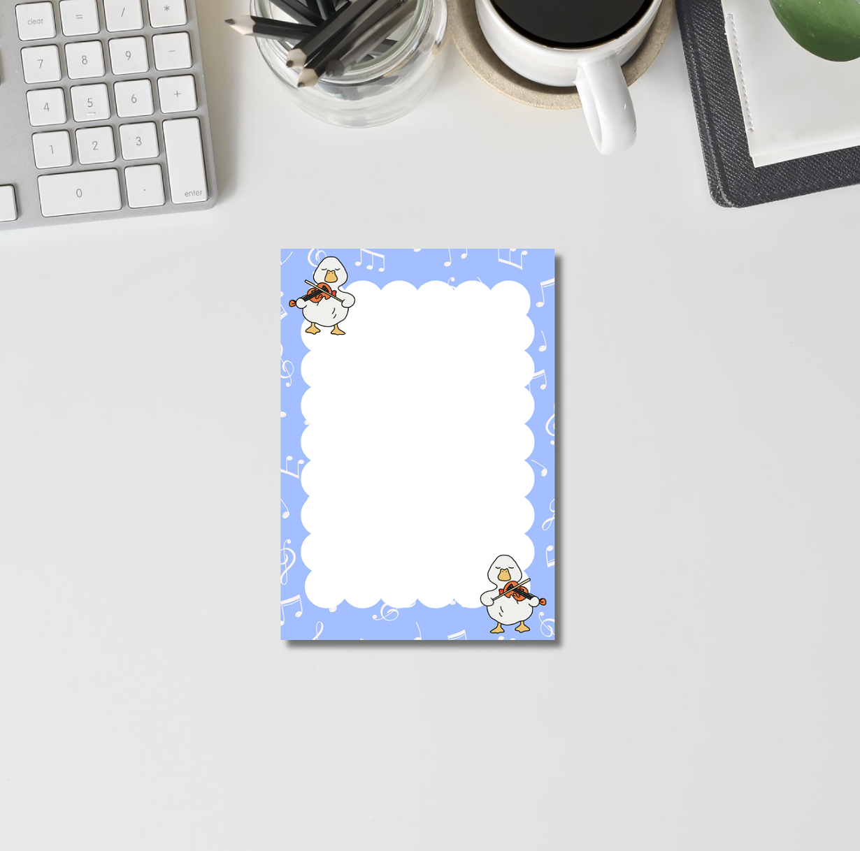 Waddleton The Duck Notepad
