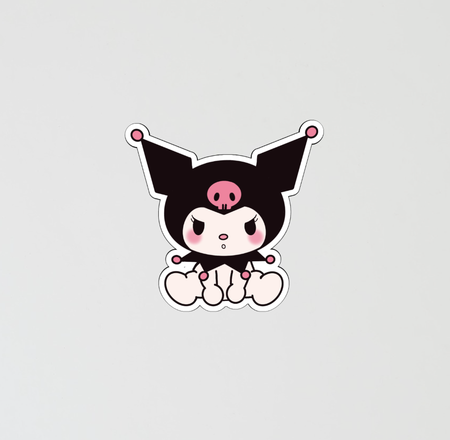 Kuromi Vinyl Sticker