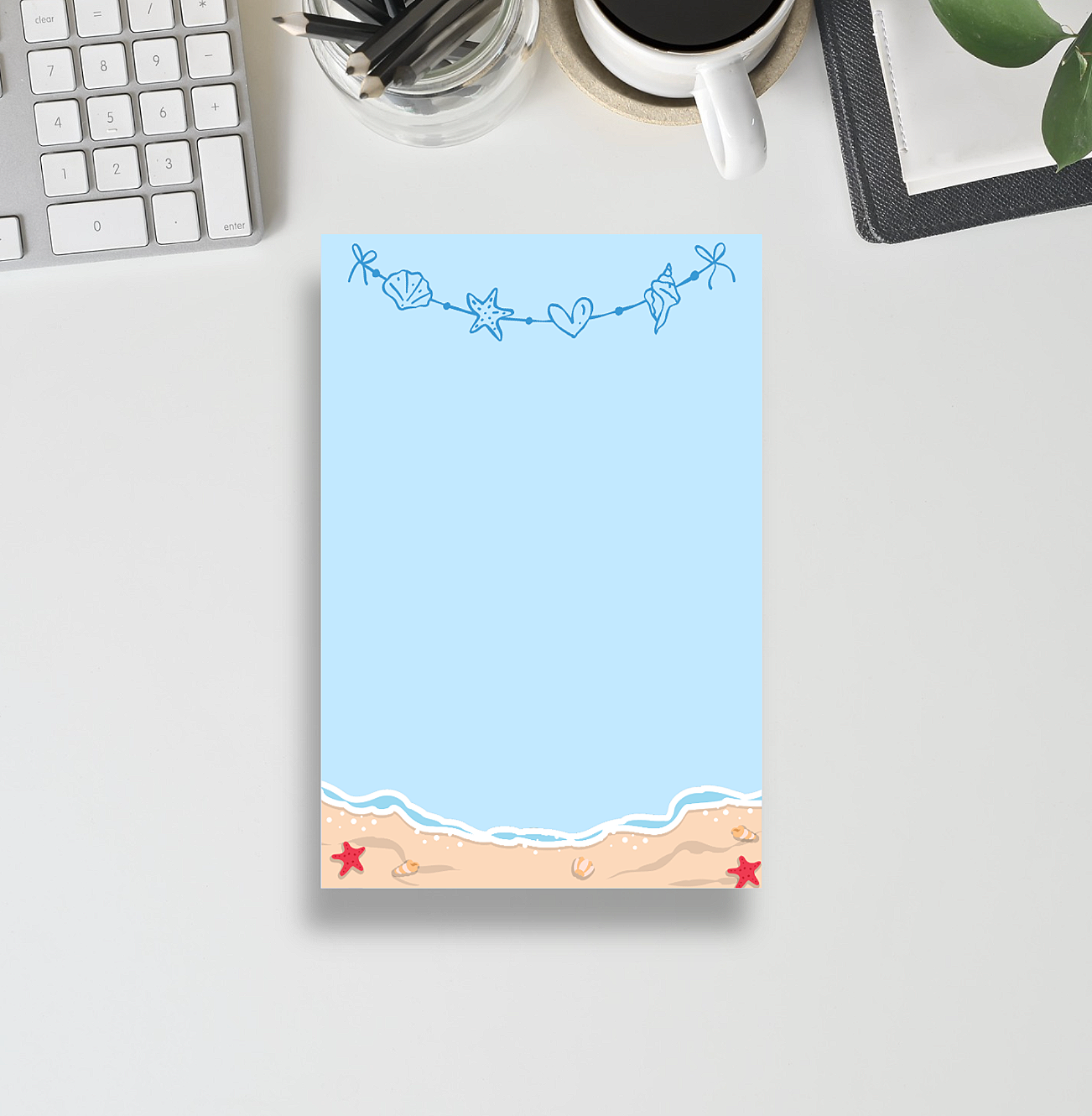 Hello Summer Notepad