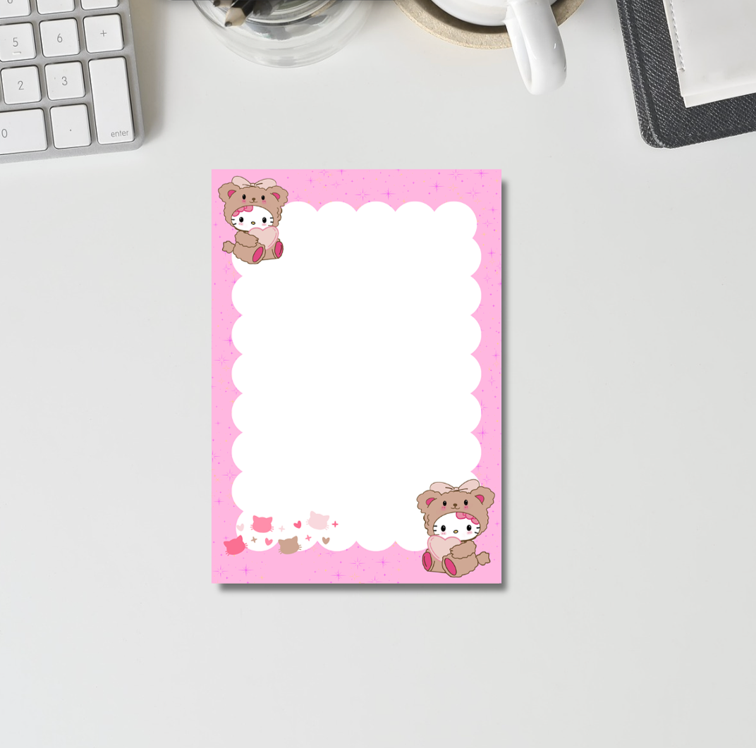 Hello Kitty Notepad
