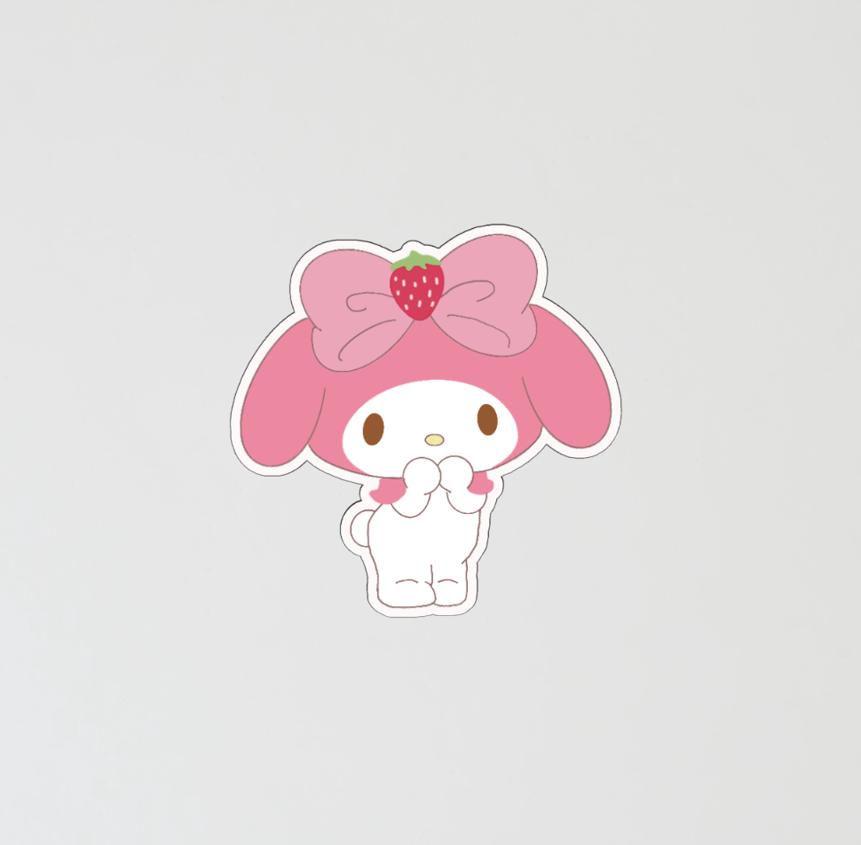 My Melody Vinyl Sticker