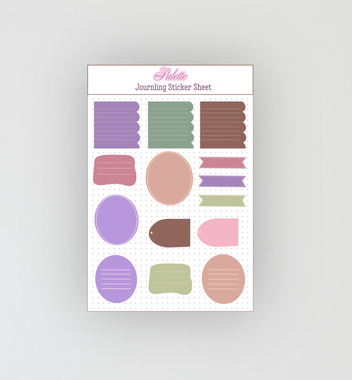 Journling Sticker Sheet