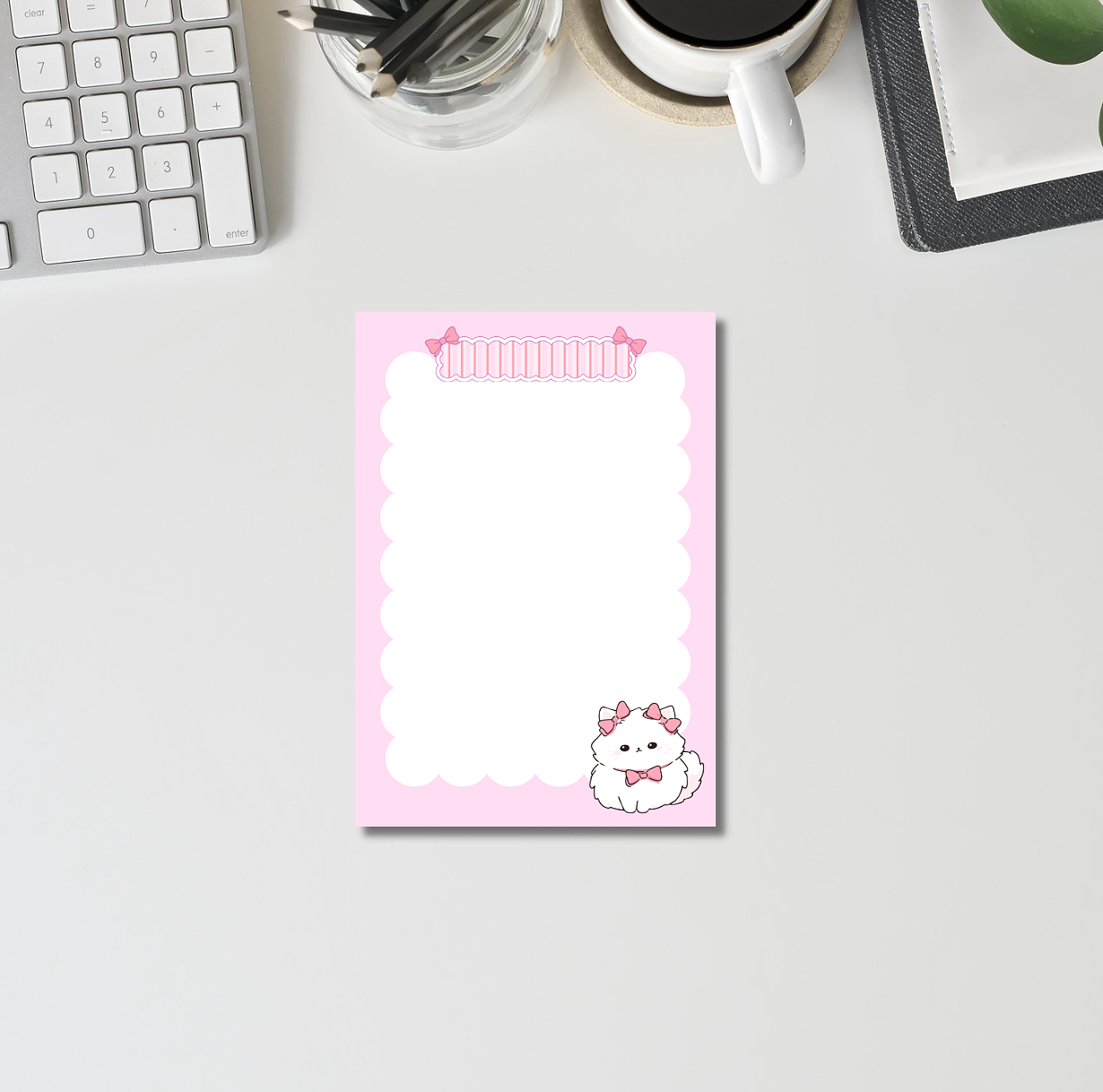 Rosie Kitty Notepad